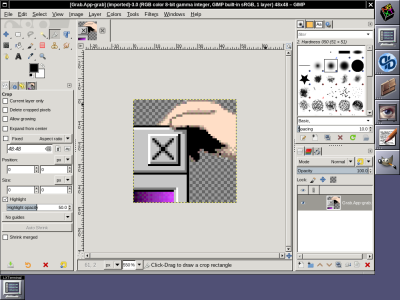 Слика 2: GIMP